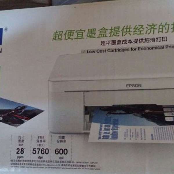 Epson 三合一Printer影印打印掃描Scan Print Copy ME330 墨水平