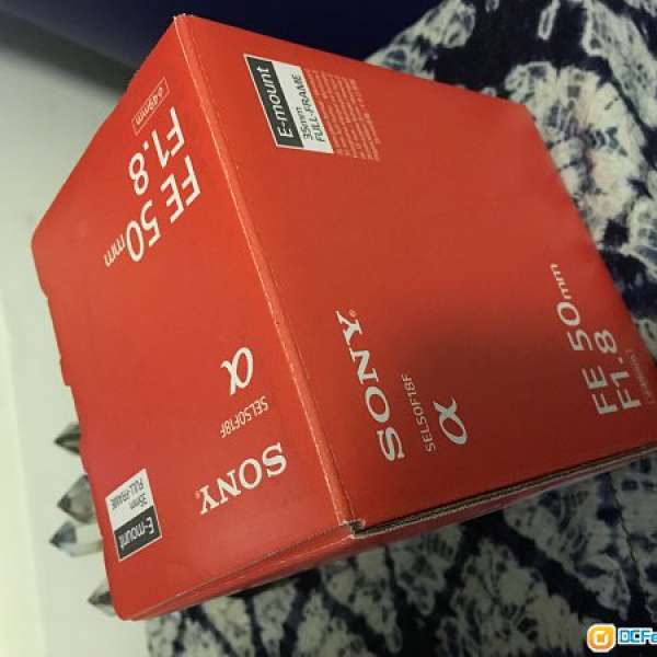 Sony fe 50mm 1.8 99.9% new