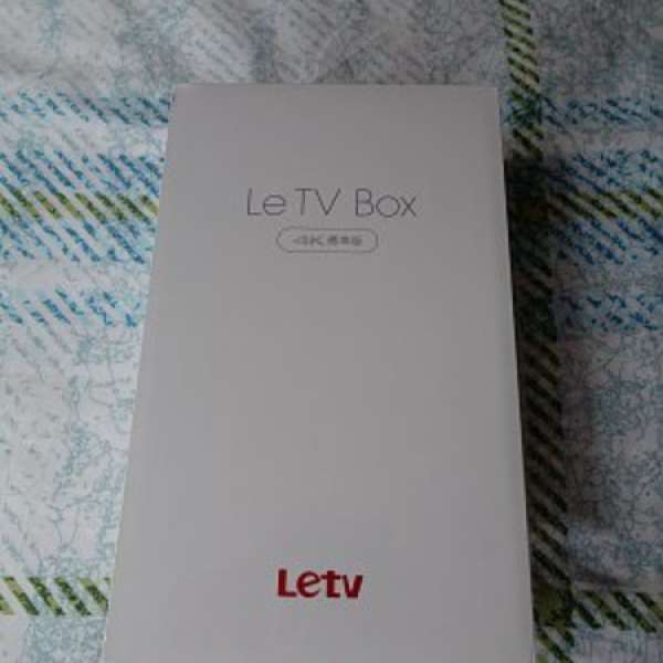全新未開 LeTV Box 4K 標準版 (沒有vip卡)