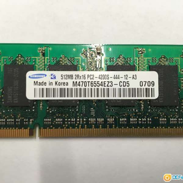 Samsung DDR2 533 512MB Notebook ram