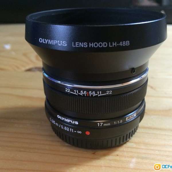 Olympus M43 Lens 17mm 1.8 & OMD EM5