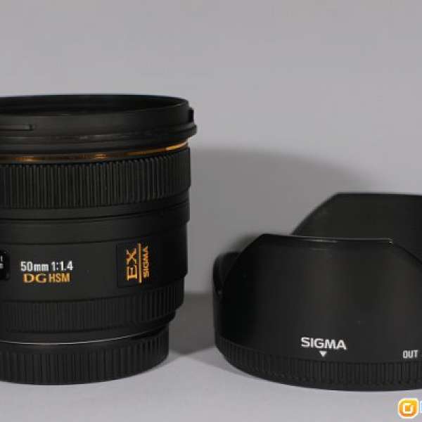 Sigma 50mm f1.4 EX DG 新皮 (Canon)