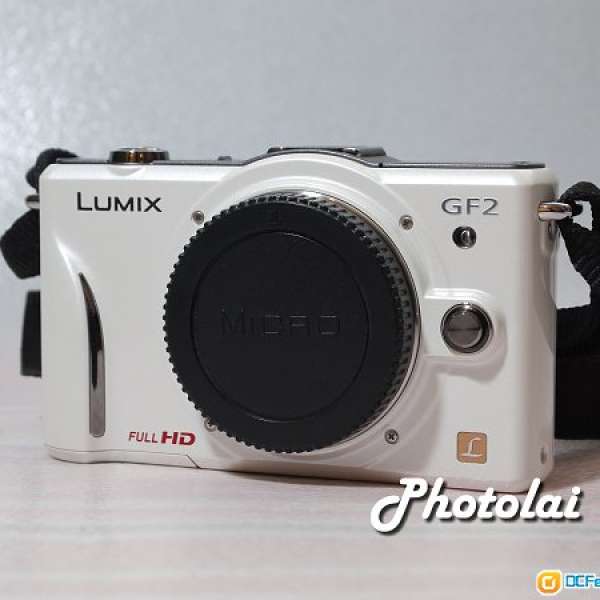Panasonic LUMIX DMC-GF2 Body 白色 (Also for Micro 43, M43, Olympus)