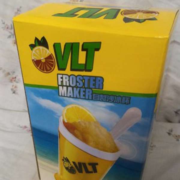 維他 檸檬茶 沙冰杯 $40 自製檸檬茶沙冰 VLT SLUSHY MAKER MTR交收