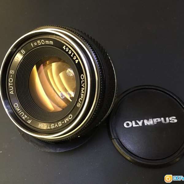 Olympus 50mm F1.8 OM lens 銀嘴