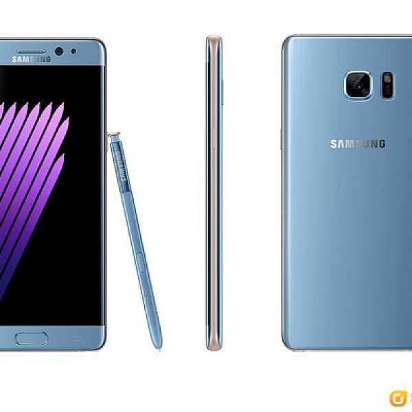 [全新] Samsung Galaxy Note 7 64GB (珊瑚藍) [26/8 優先取機]