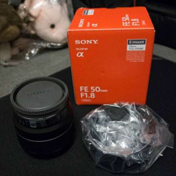 100% New SONY FE 50mm f1.8 (E-mount)
