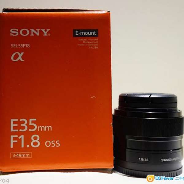 99.99% 新- SONY SEL35F18 OSS - $2500