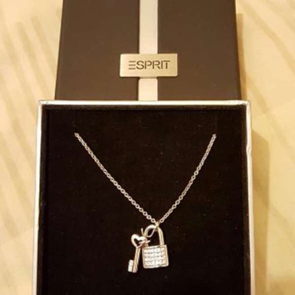 Esprit 16吋 925銀頸鏈+吊咀