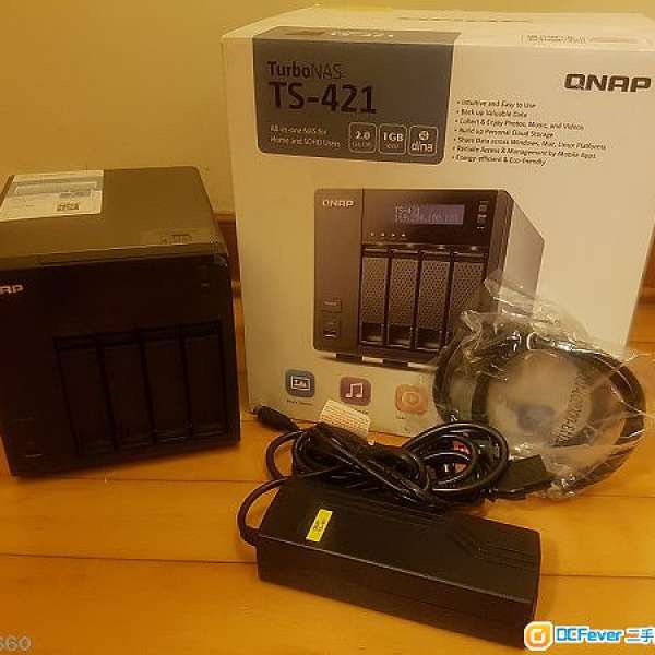 QNAP TS-421 NAS (100% Work) - 95%新