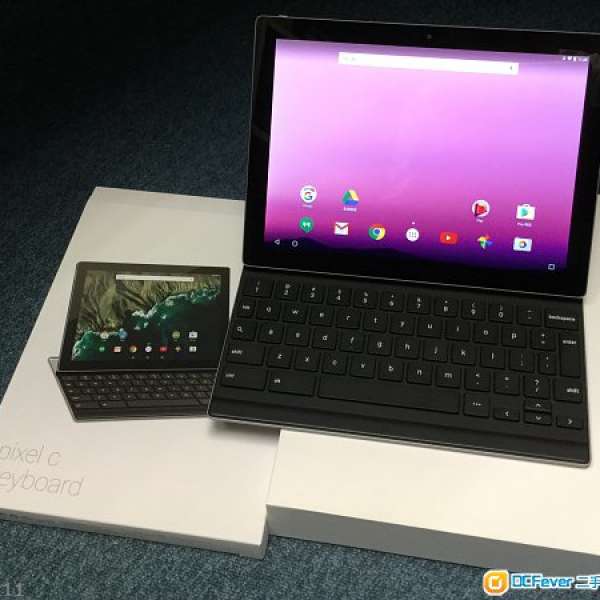 95%新 Google Pixel C 32GB Wifi 港行 連Keyboard