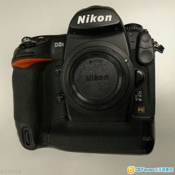 Nikon D3S 淨機身 - 95%新, 行貨， 2 原廠電