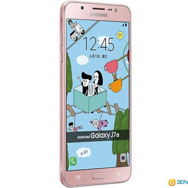 超級新淨 粉紅金 Samsung J7 2016 行貨全套