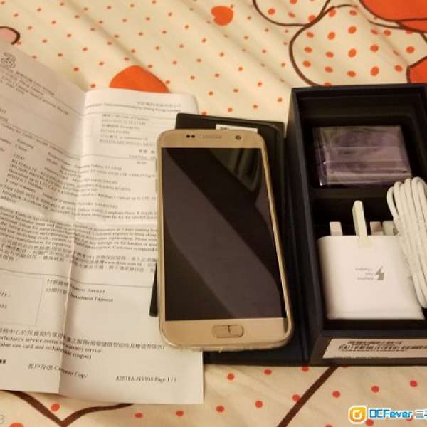 Samsung Galaxy S7 （Gold colour) - 3 行貨