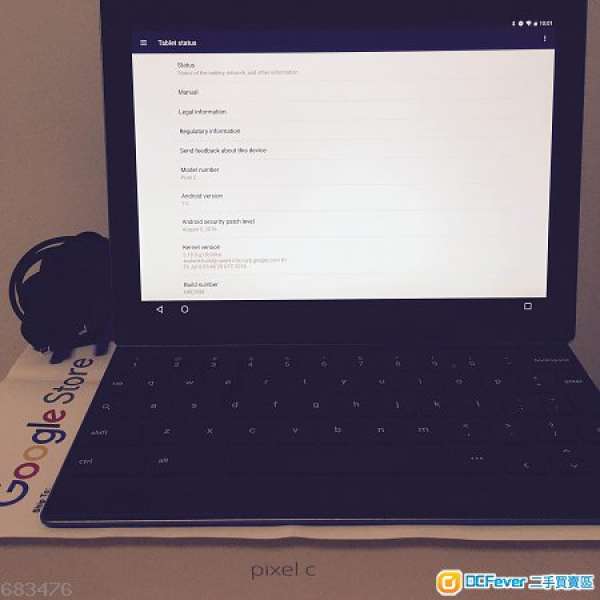 95%新 Google Pixel C 32GB Wifi 港行 連原廠Keyboard