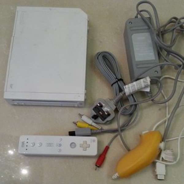 Wii  開到機有畫面, 當壞, 220V AC ADAPTER