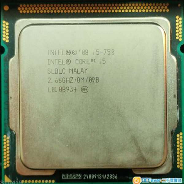 Intel Core i5-750 @2.66GHz