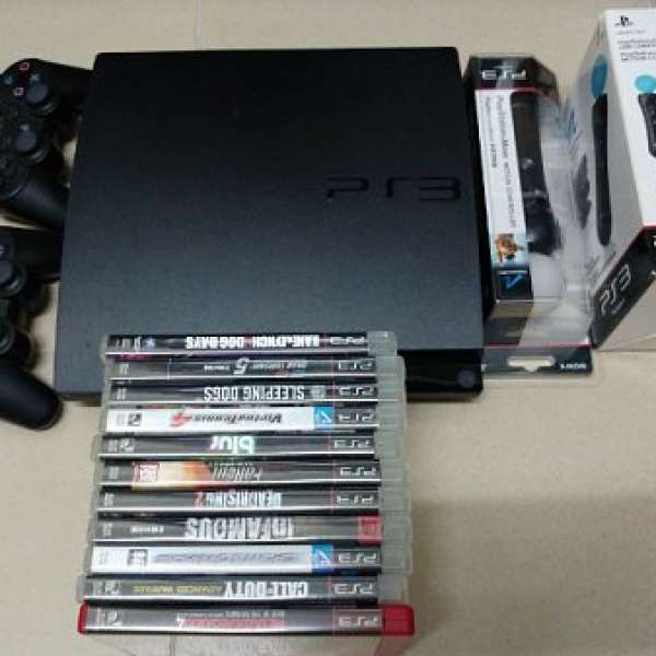 PS3 Playstation3 黑色 行貨 99%新 全套有盒齊所有配件