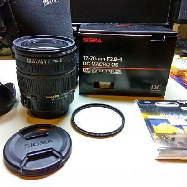 For Nikon (行貨) Sigma 17-70MM F2.8-4 DC Macro OS及 Sigma 30MM F1.4DC EX