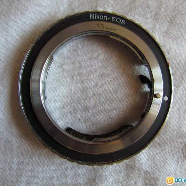 nikon - eos electronic mount adapter 電子轉接環（９５％）