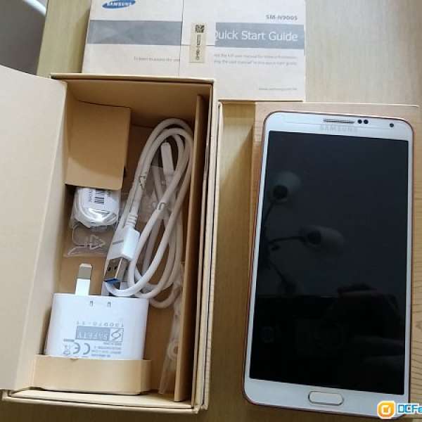 98%新 行貨Samsung Note 3 N9005 白金