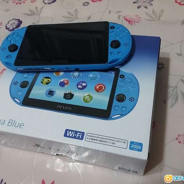 放 PS Vita 主機 新版PSV 藍色行貨 2006機 有保養連16GB
