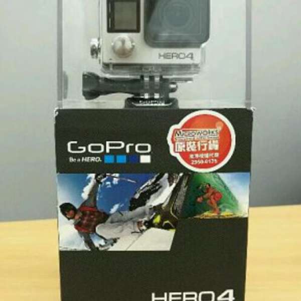 99%新 GoPro Hero 4 Black 和 LCD Touch BacPac 行貨