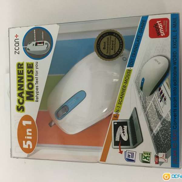 ZCAN+ Scanner Mouse 5 in1 掃瞄器滑鼠