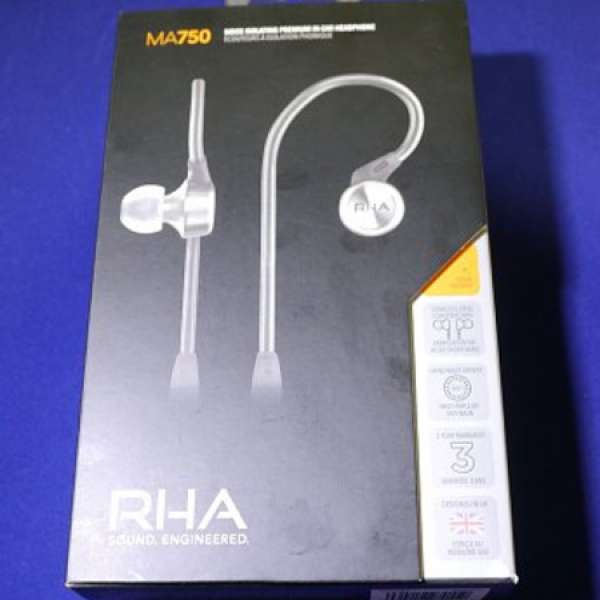 RHA MA750 入耳式動圈耳機
