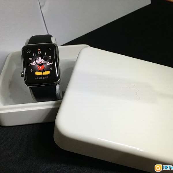 Apple Watch 42mm 不鏽鋼 + AppleCare untill 2017.04.27