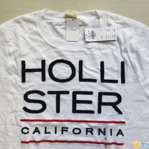 全新男裝Hollister長袖T-Shirt 原價$330 (Nike Adidas North Face Tommy A&F Zara)