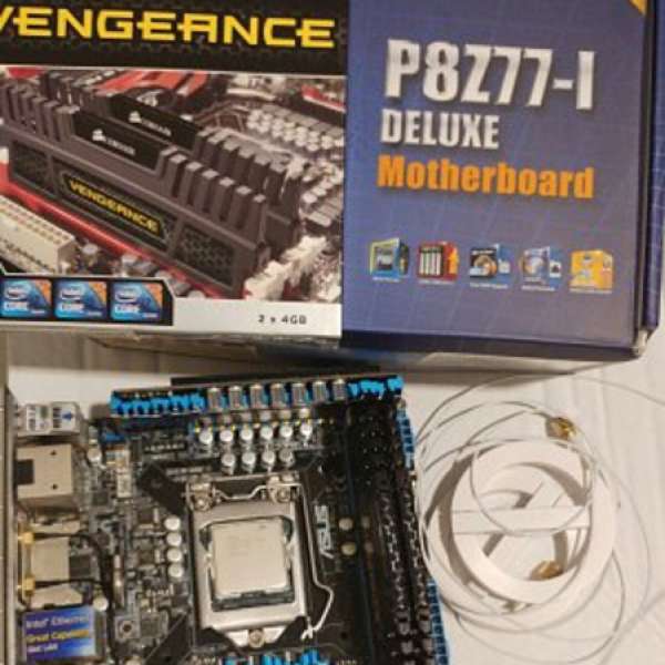 I7 2600+ Asus P8Z77-I Deluxe+Corsair Vengeance 2X 4GB DDR3