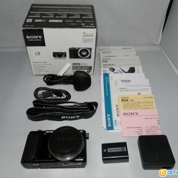 Sony NEX-3N 反芒 (黑色) - 淨機身