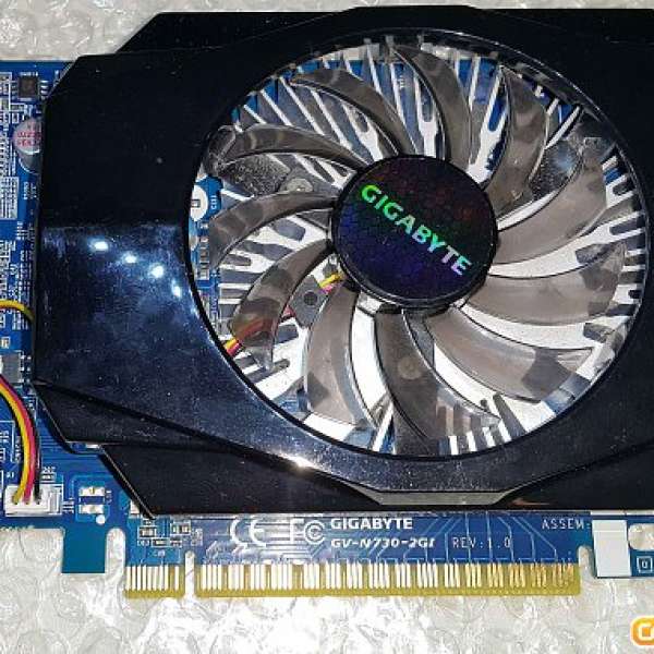 Gigabyte GT 730 2Gb DDR3 2.0 x16 (GV-N730-2GI) 4K 顯卡