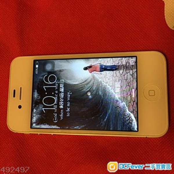 99% 新 Apple iPhone 4S 32GB 白色 香港行貨