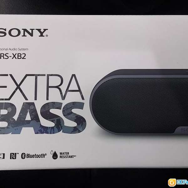 全新行貨 Sony SRS XB2 防水藍牙喇叭 Bluetooth speaker 黑色