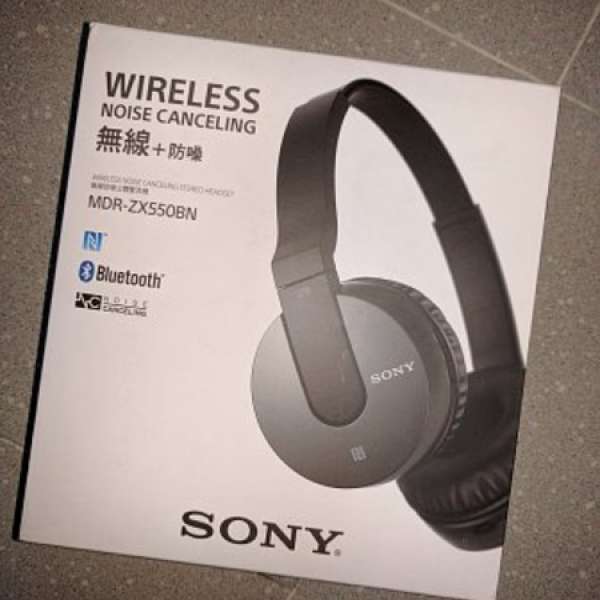 SONY MDR-ZX550BN Wireless noise canceling 耳機
