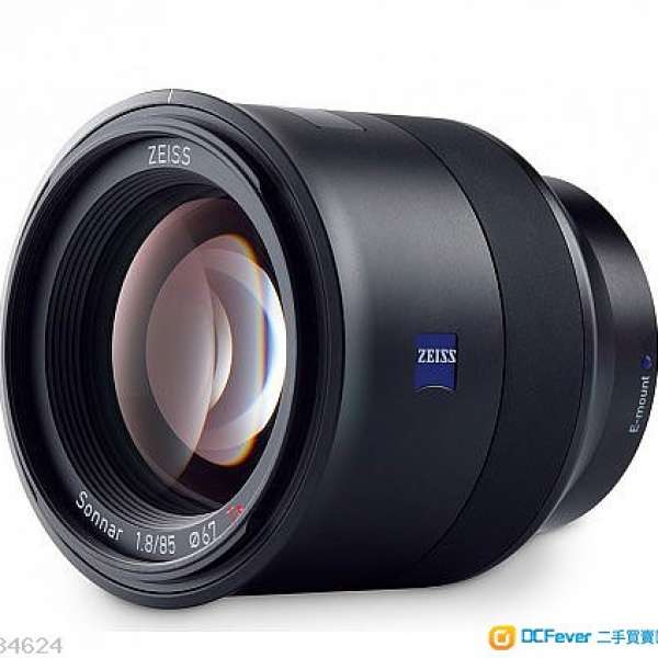 Carl Zeiss Batis 85mm f1.8 1.8/85 FOR SONY E-MOUNT