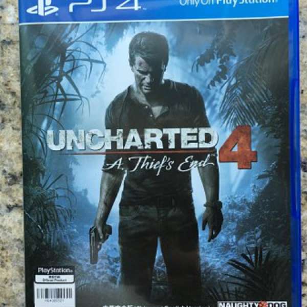uncharted 4 中文版 PS4