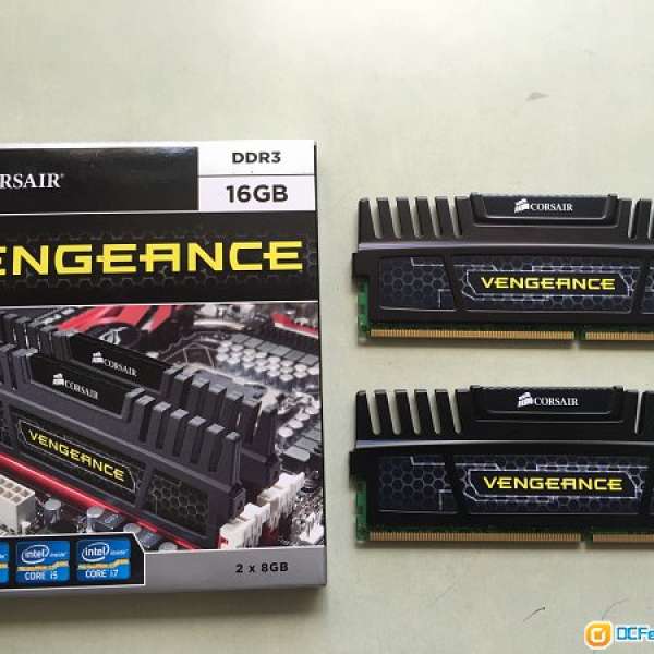 Corsair Vengeance DDR3 1600 8GB x 2 = 16GB 行貨