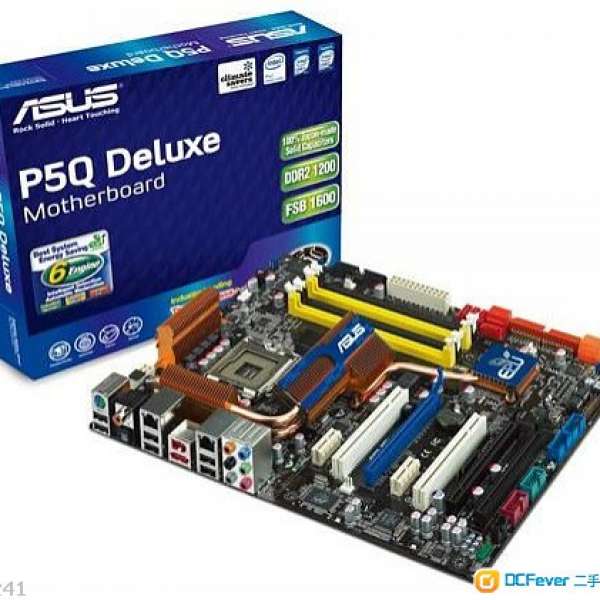 Intel E8400 + Asus P5Q Deluxe + 8GB (2x4) DDR2 800 RAM