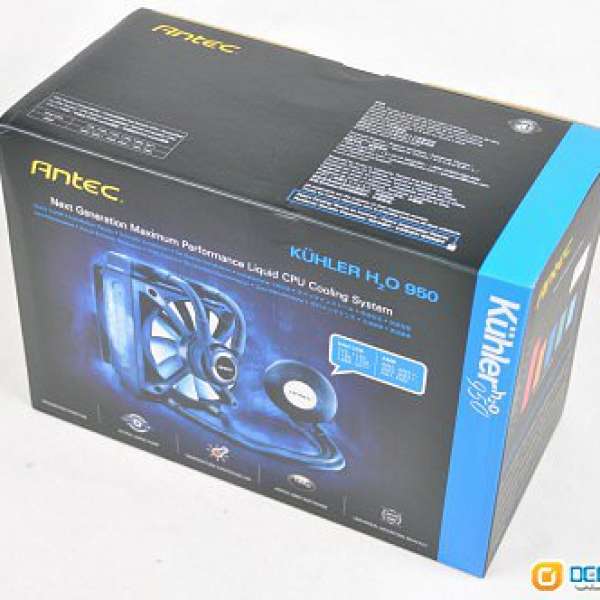 Antec H950 Liquid Cooler 水冷CPU散热