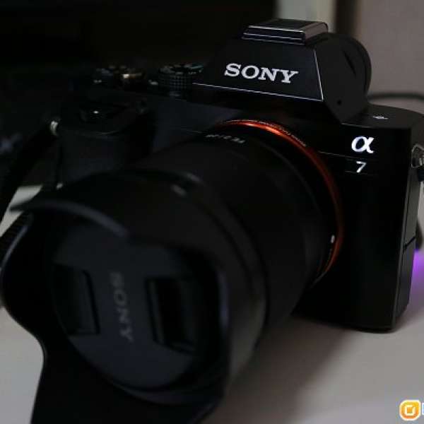 Sony A7 + FE 28mm F2 not Canon Nikon Fujifilm Olympus Panasonic Pentax