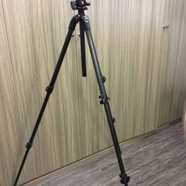 Manfrotto 190cx3碳纖三腳架 , 496RC2