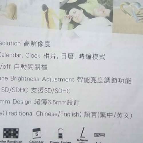 Techgear 8吋電子相架全新冇用過