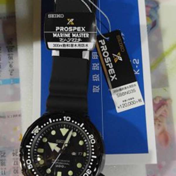 Seiko Sbbn035  300m日版 水貨 MARINE MASTER 石英