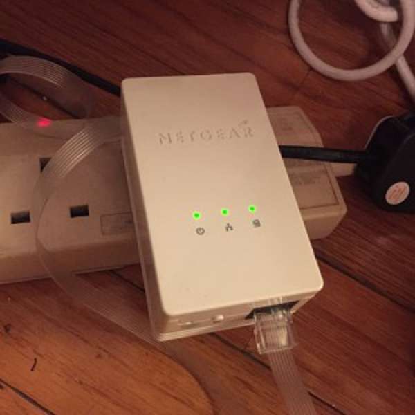 NETGEAR 200M Powerline HomePlug 送網線 (解決WIFI死位) 包郵