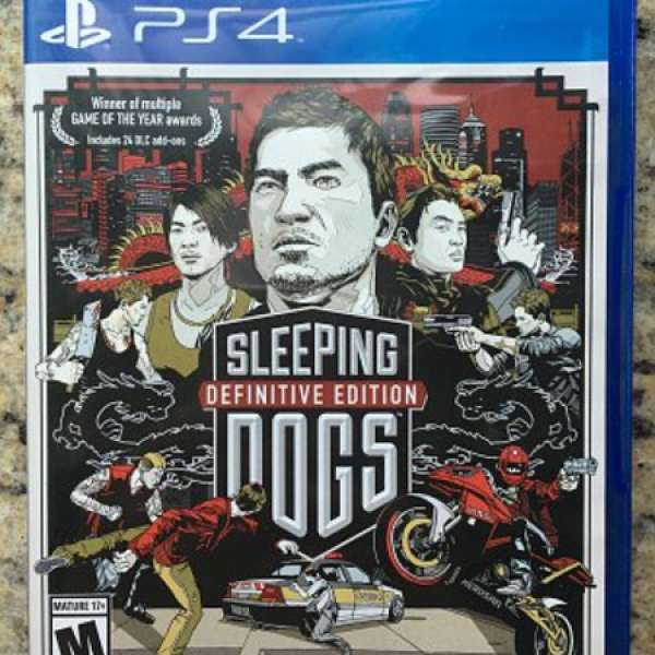 PS4 Sleeping Dogs Definitive Edition 英文版