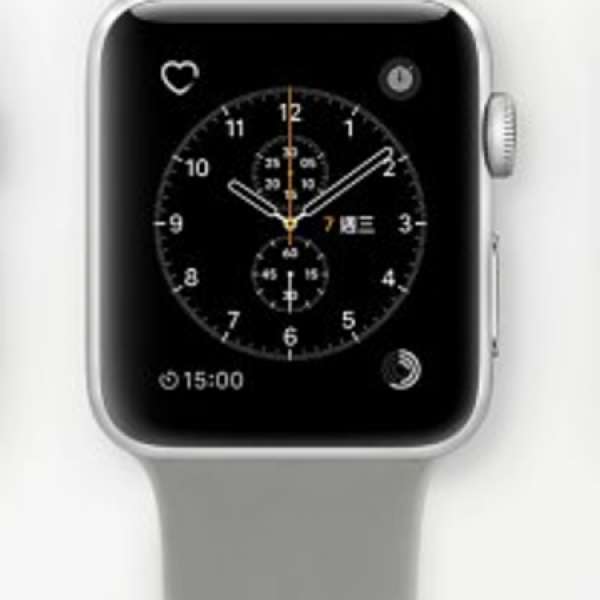 Apple Watch Sport 42mm 銀色鋁金屬殼 99%新 有保用