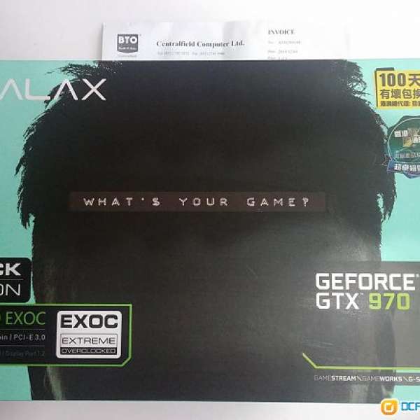 Galax GTX970 EXOC Black Edition GTX 970